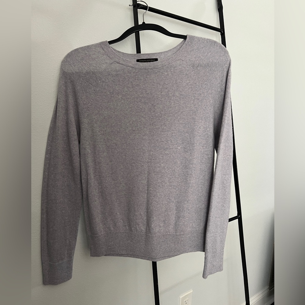 Banana Republic - Seamless Merino Crew-Neck Sweater in Responsible Wool